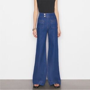 FRAME denim jeans Le Hardy wide leg adele
